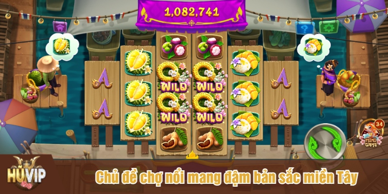 Chủ đề chợ nổi mang đậm bản sắc miền Tây